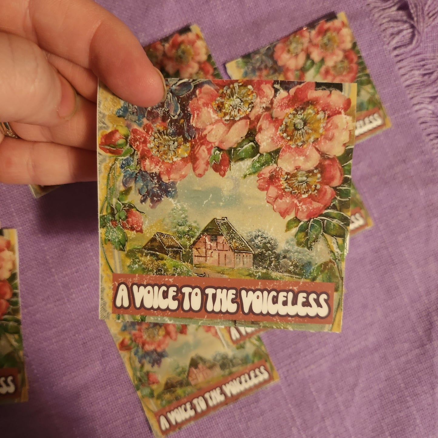 Voice To The Voiceless Sticker