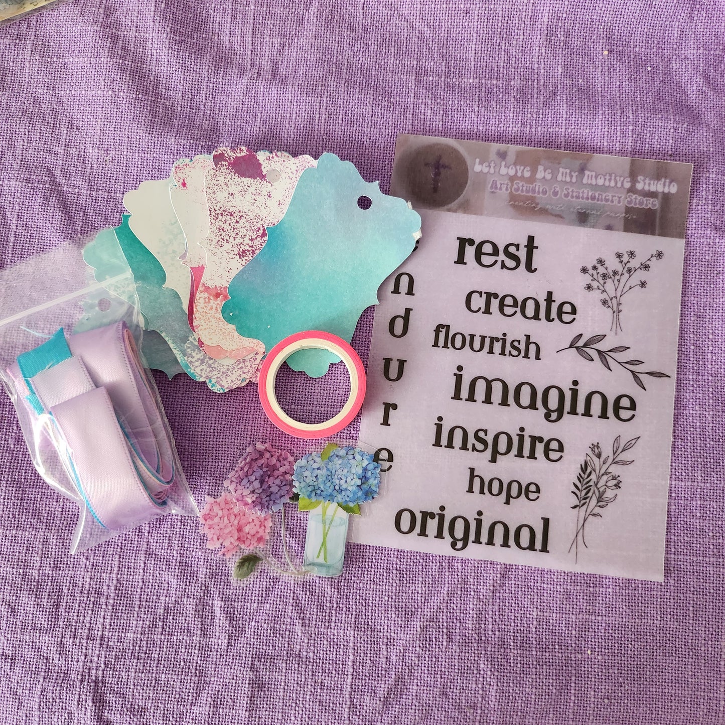 Pastel Junk Journal Tag Kit