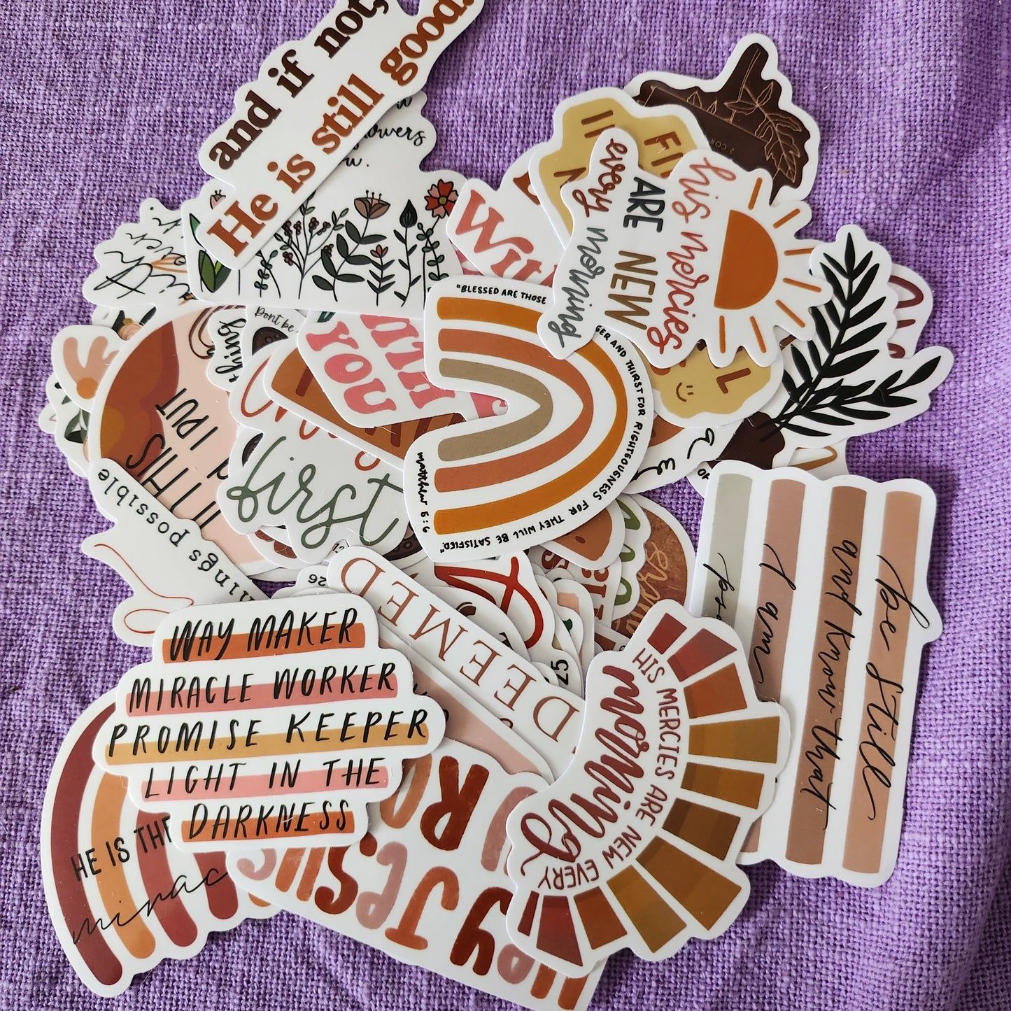 Assorted Christian Stickers #2