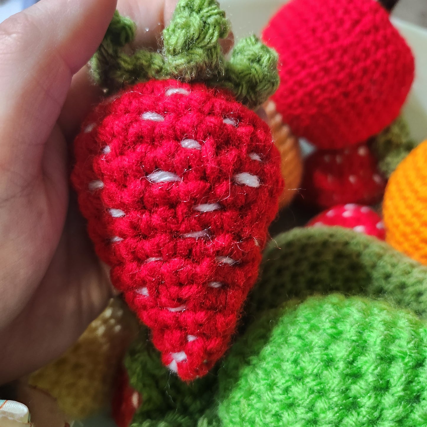 Crocheted Fruit