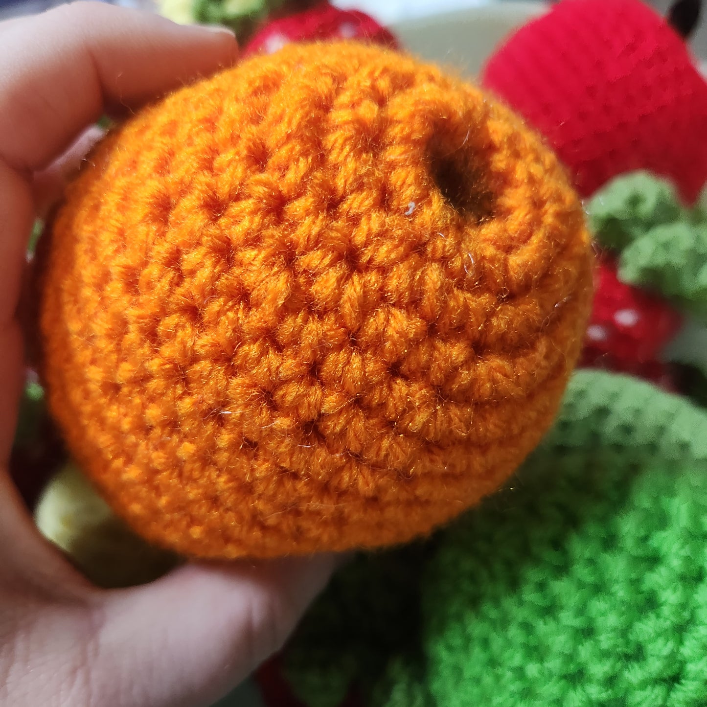 Crocheted Fruit