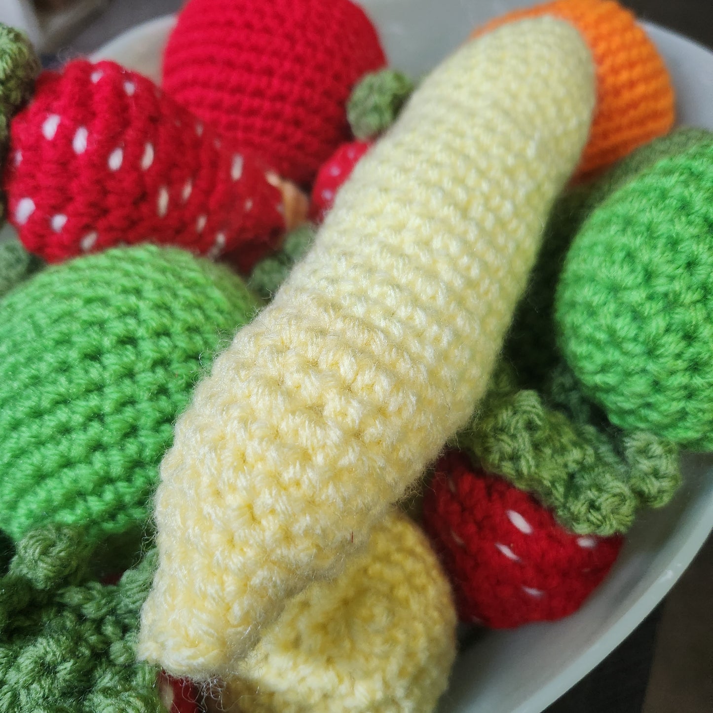 Crocheted Fruit