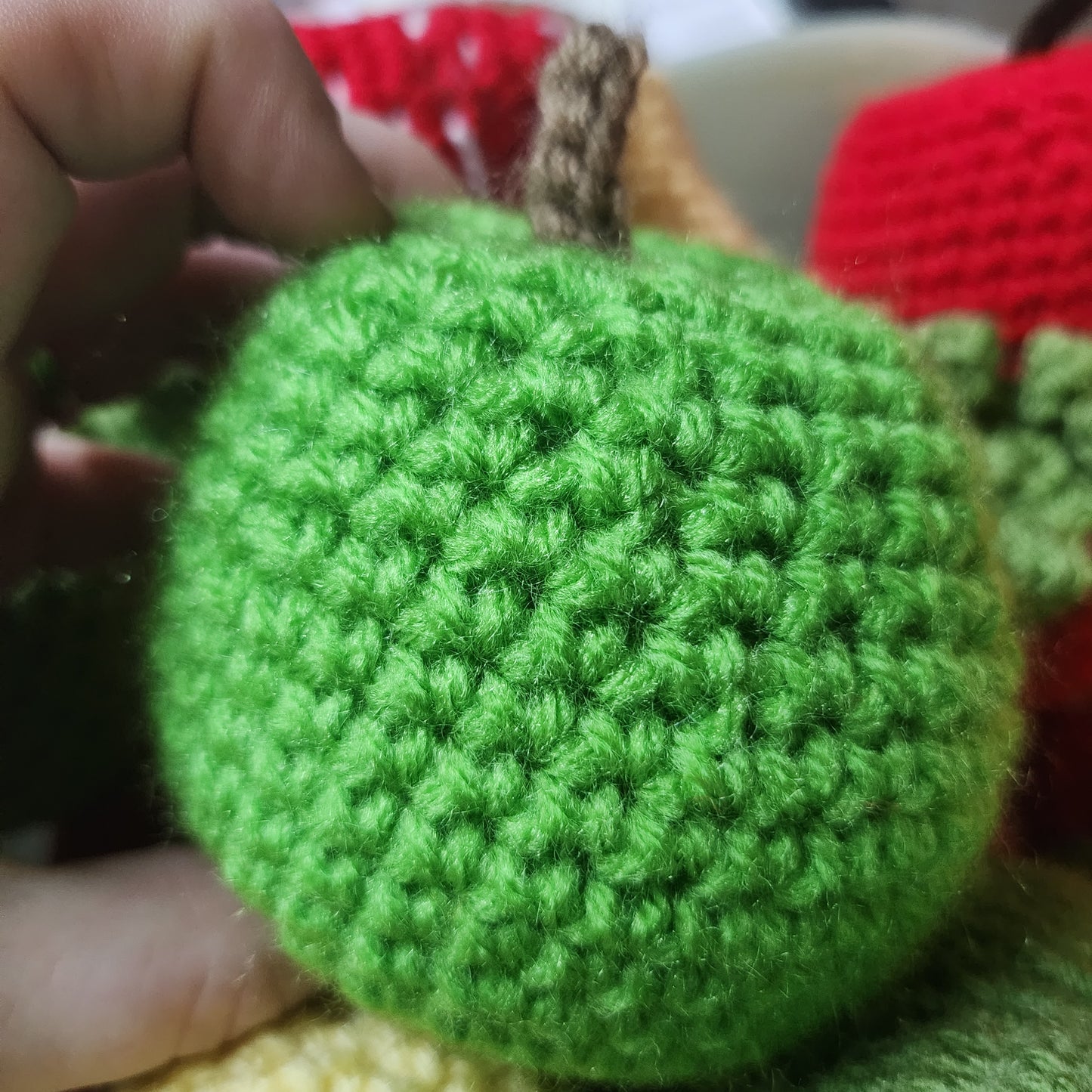 Crocheted Fruit