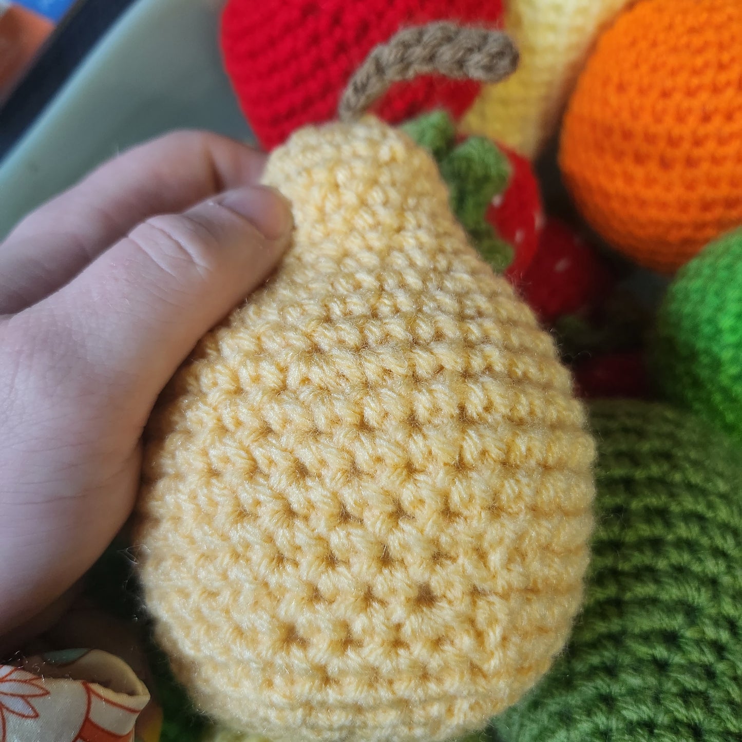 Crocheted Fruit