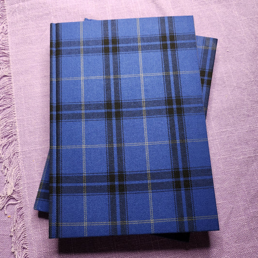 Blue Plaid Journal