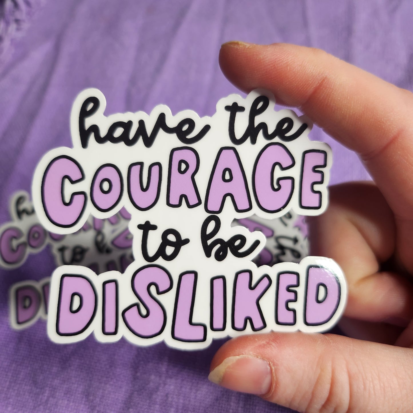 Have The Courage To Be Disliked Sticker