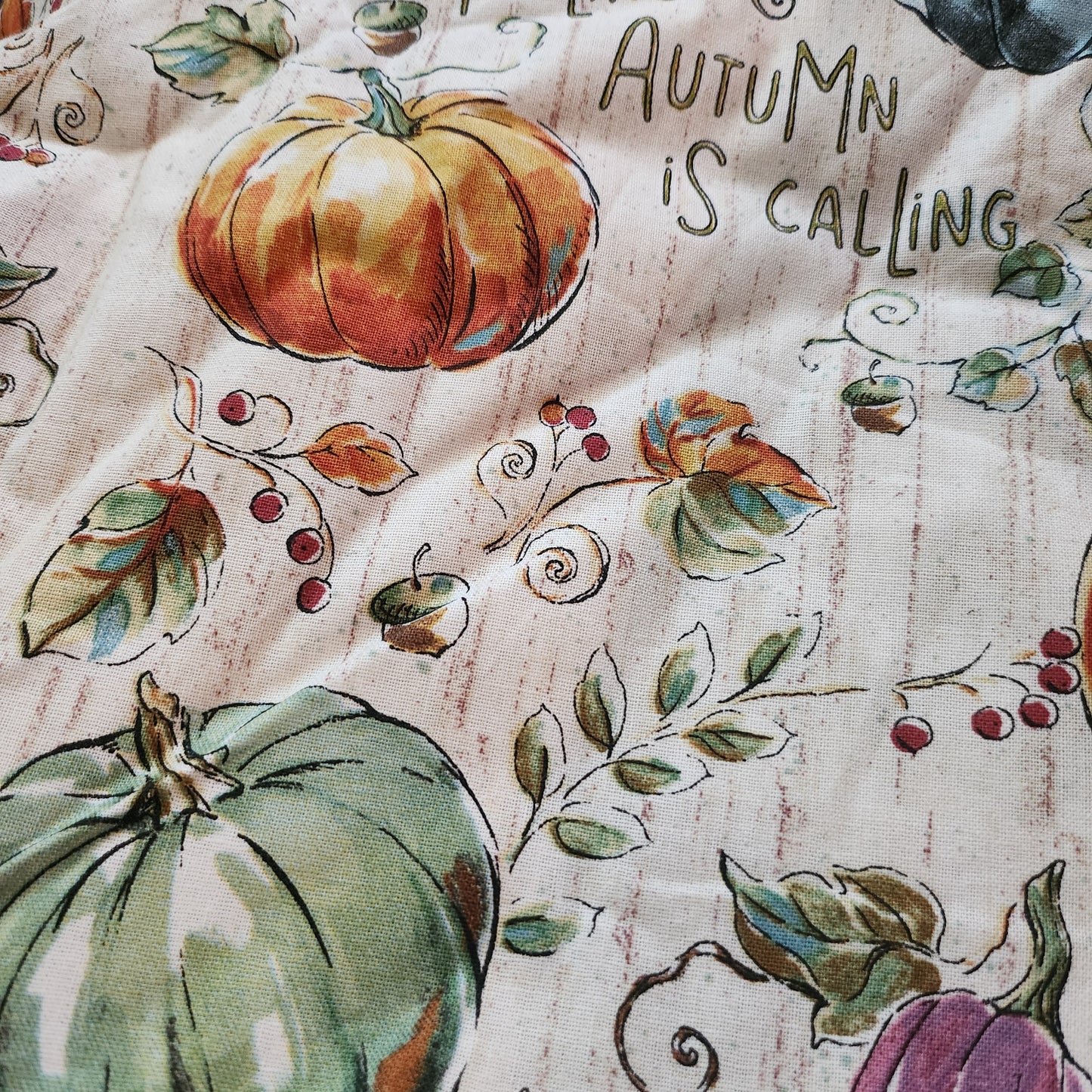 Autumn Is Here Fabric