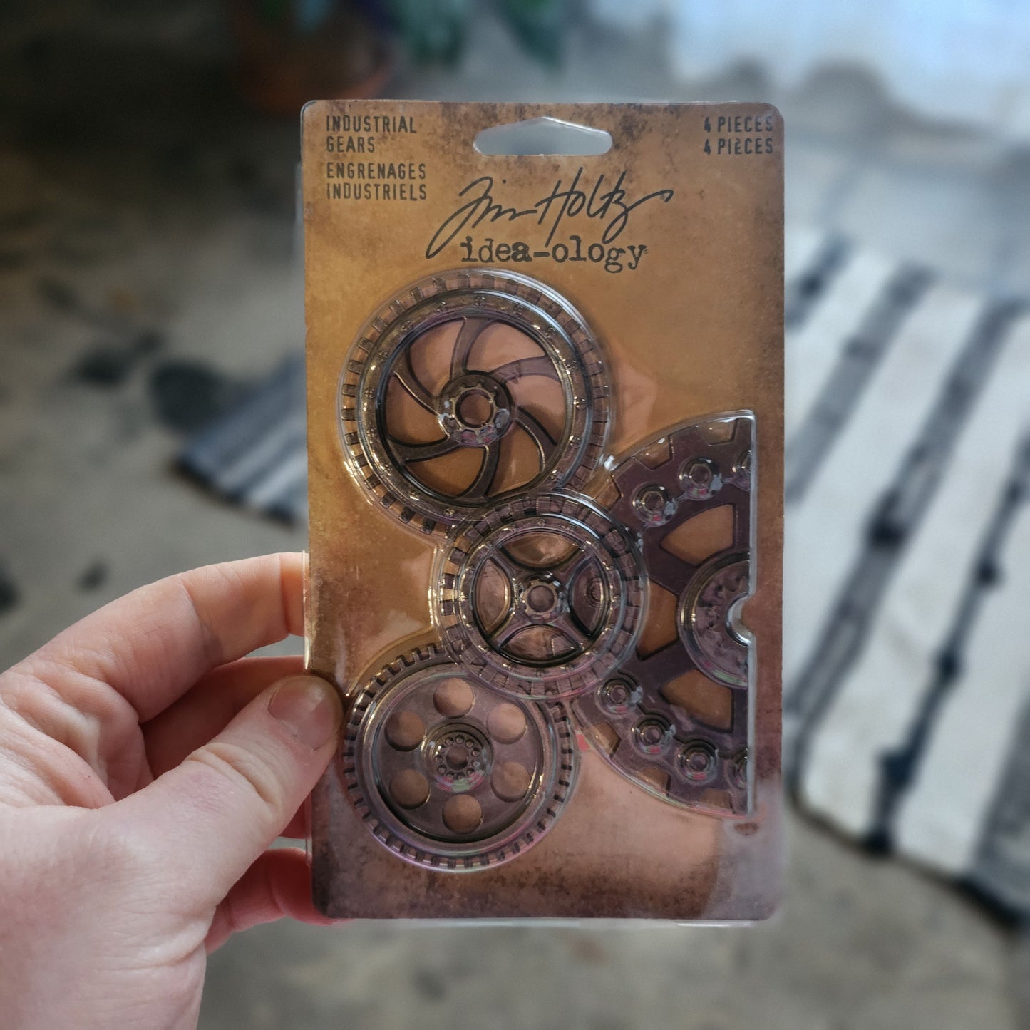 Tim Holtz 4 PC Industrial Gears