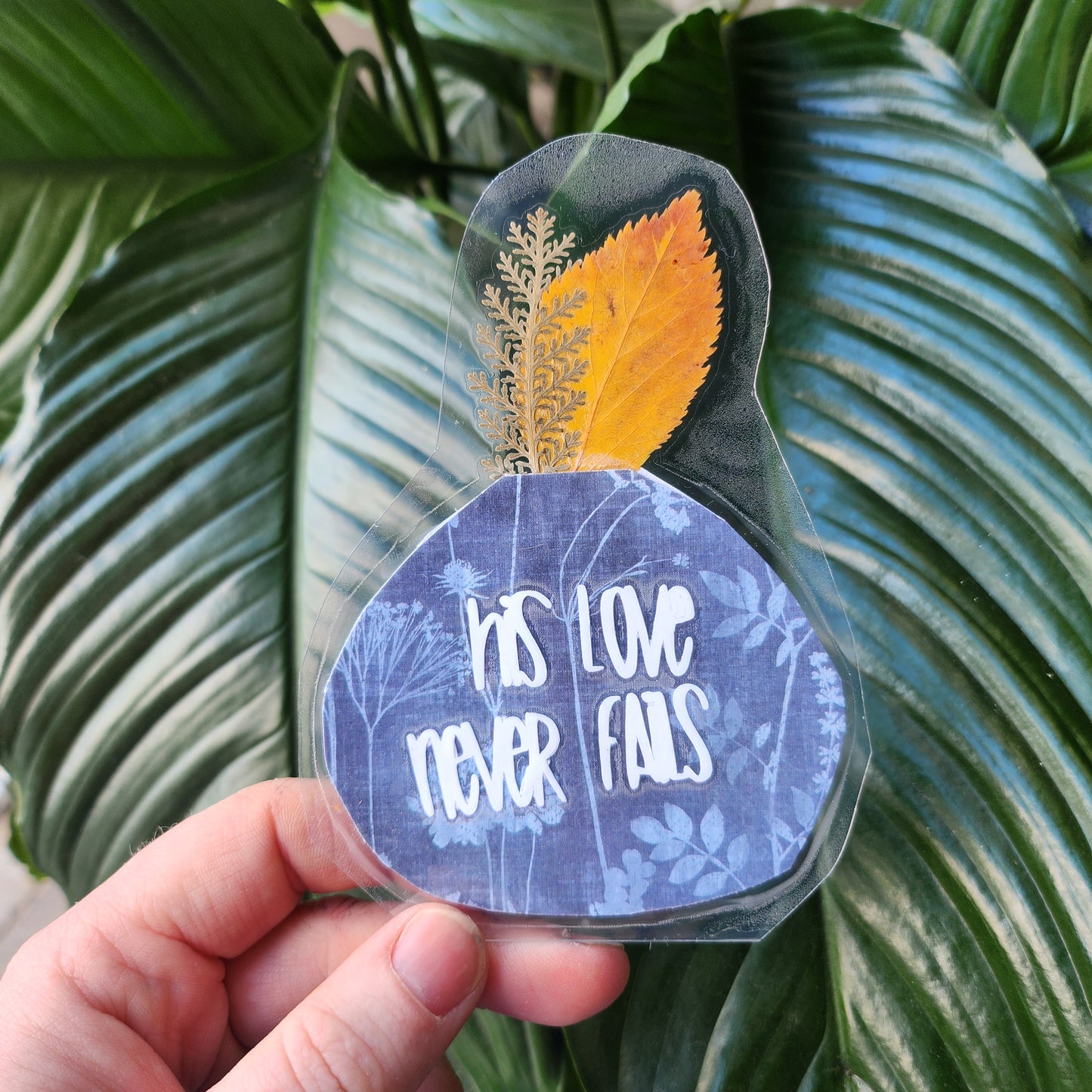 Pressed Flower Vase Bookmarks