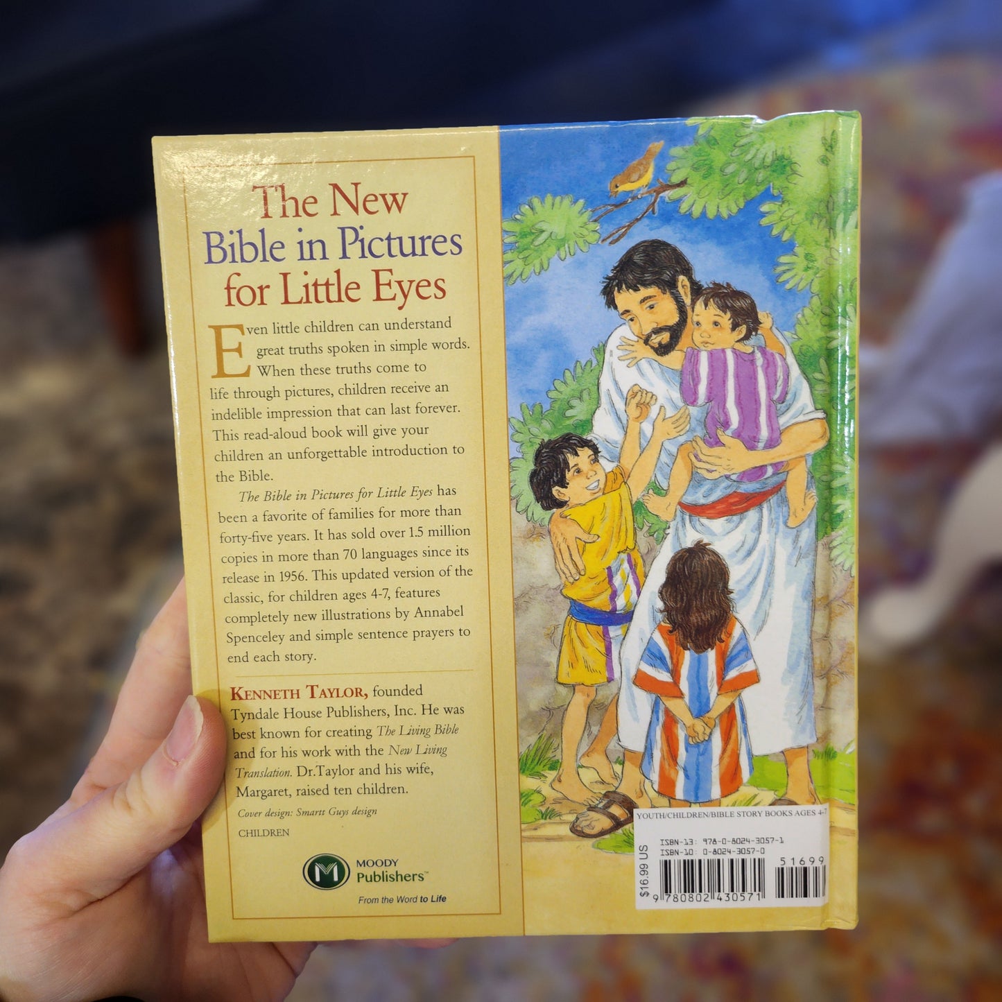 The New Bible In Pictures For Little Eyes (Used)