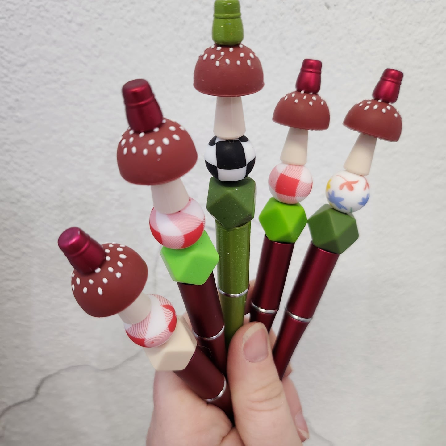 Mushroom 3D Beaded Pen