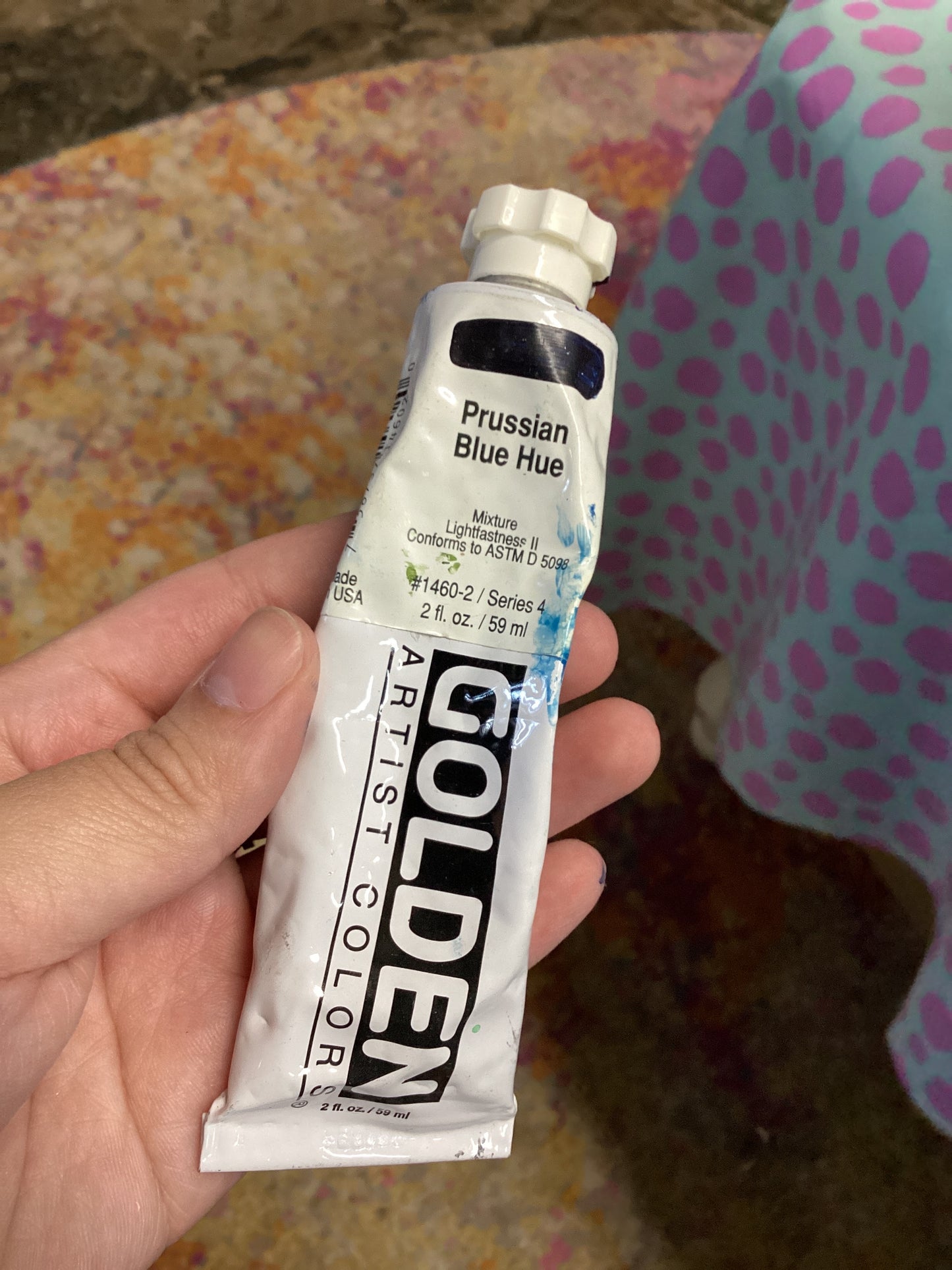 Golden | Prussian Blue Hue | Heavy Body Acrylics