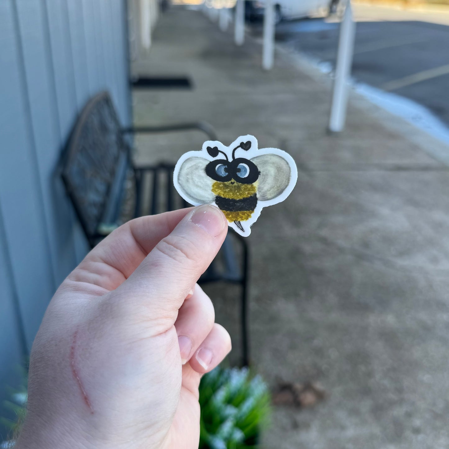 Beatrice The Bumble Bee Sticker