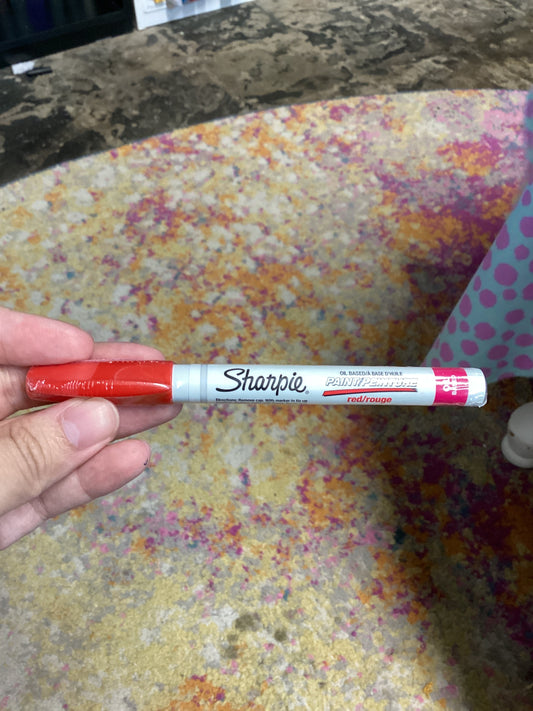 Sharpie Paint Marker | Red | Oil-Based