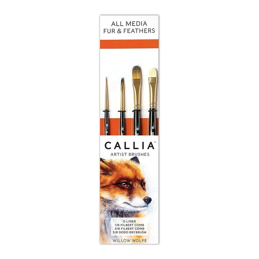 Callia - All Media Brushes 4pc Set