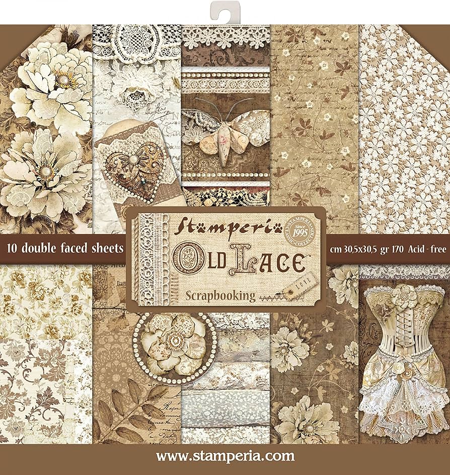 Stamperia Old Lace Paper Collection