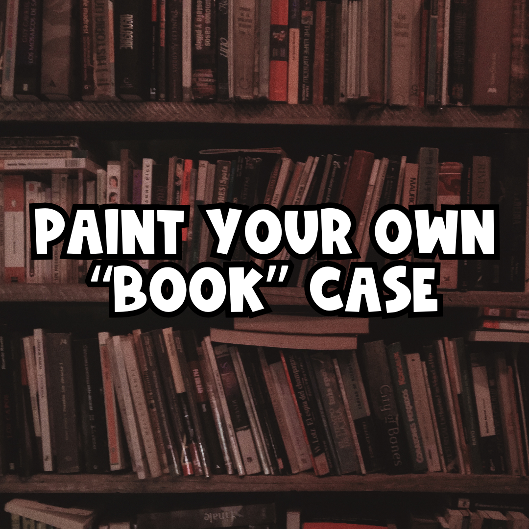 Paint Your Own "Book" Case