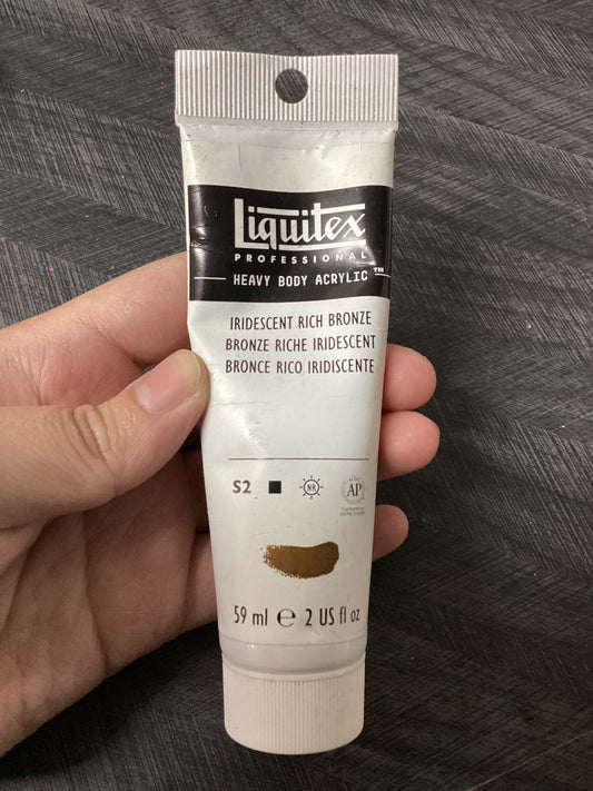 Liquitex | Iridescent Rich Bronze | Heavy Body Acrylic