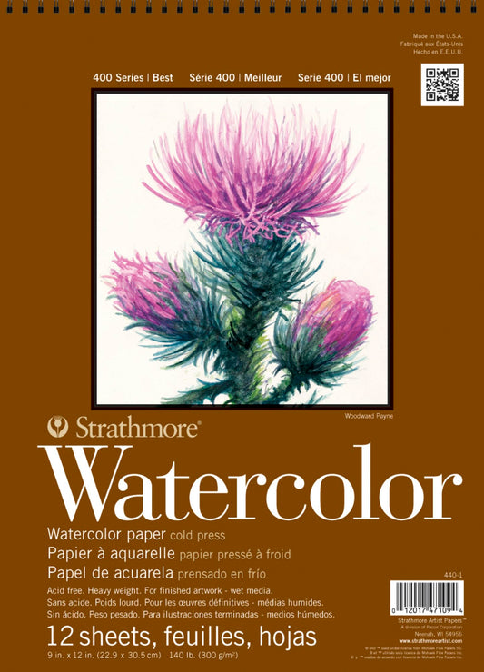 Strathmore - Watercolor Paper 9in x 12in