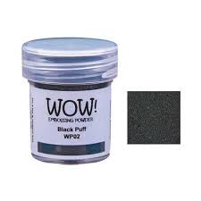 WOW! BLACK PUFF EMBOSSING POWDER