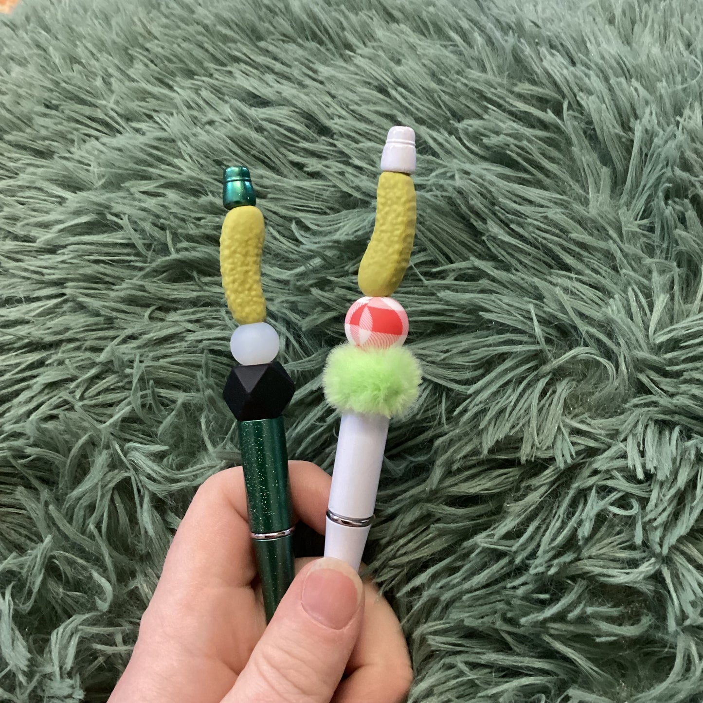Pickle Beaded Pen