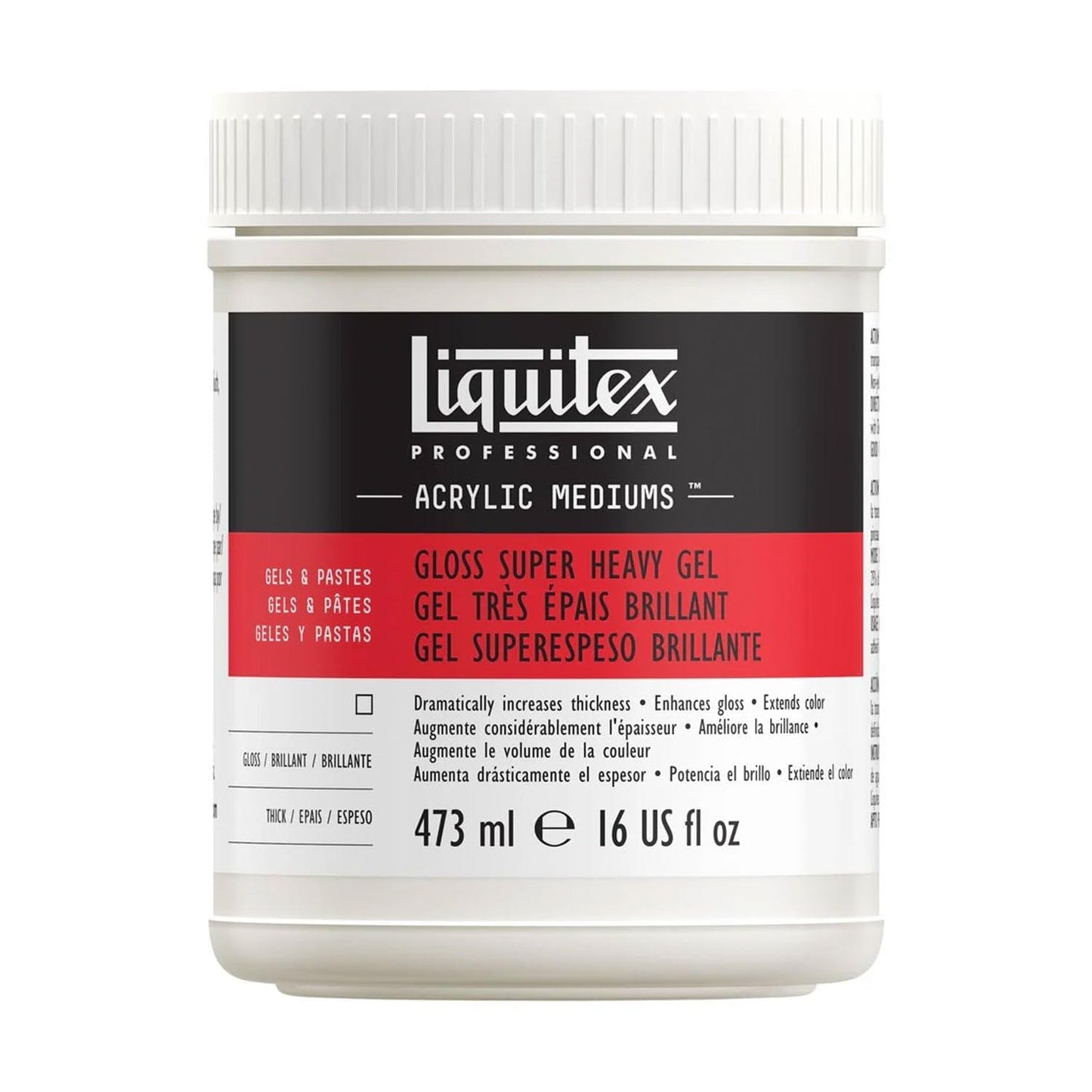 Liquitex Gloss Super Heavy Gel (Used)