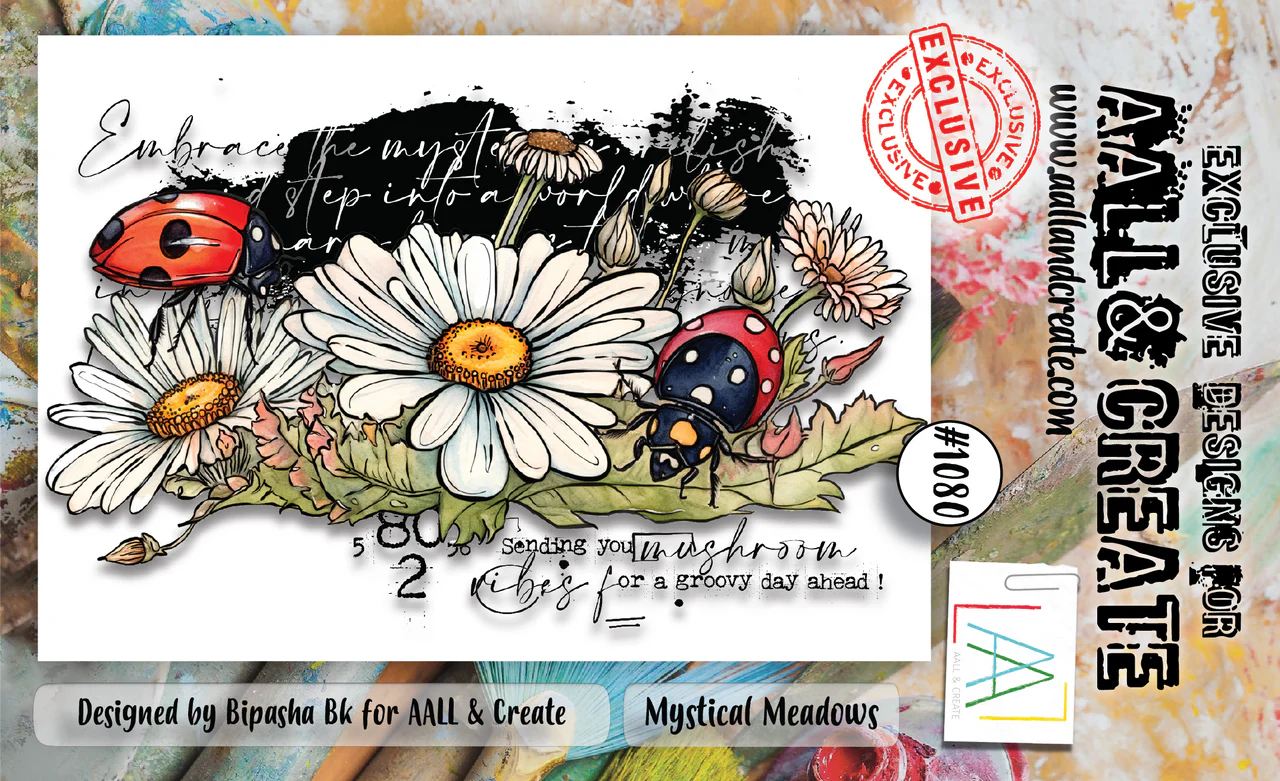AALL & Create #1080 - Mystical Meadows - Clear Stamp Set
