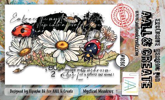 AALL & Create #1080 - Mystical Meadows - Clear Stamp Set