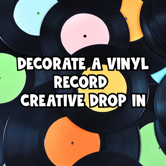 Decorate A Vinyl Record Drop In
