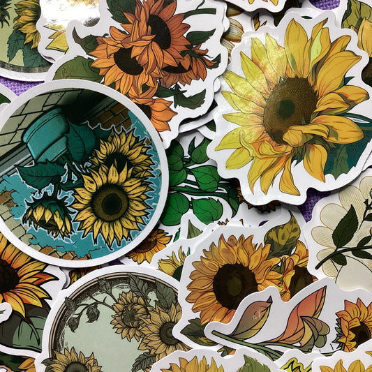 Sunflower Stickers