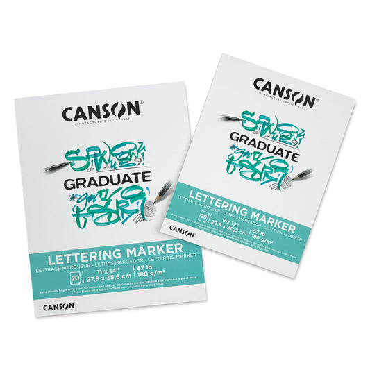 Canson Graduate Lettering Marker Pads