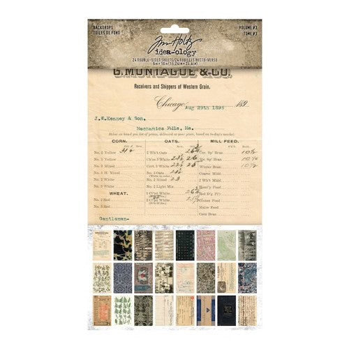 Tim Holtz idea-ology BACKDROPS VOLUME 3 th94247
