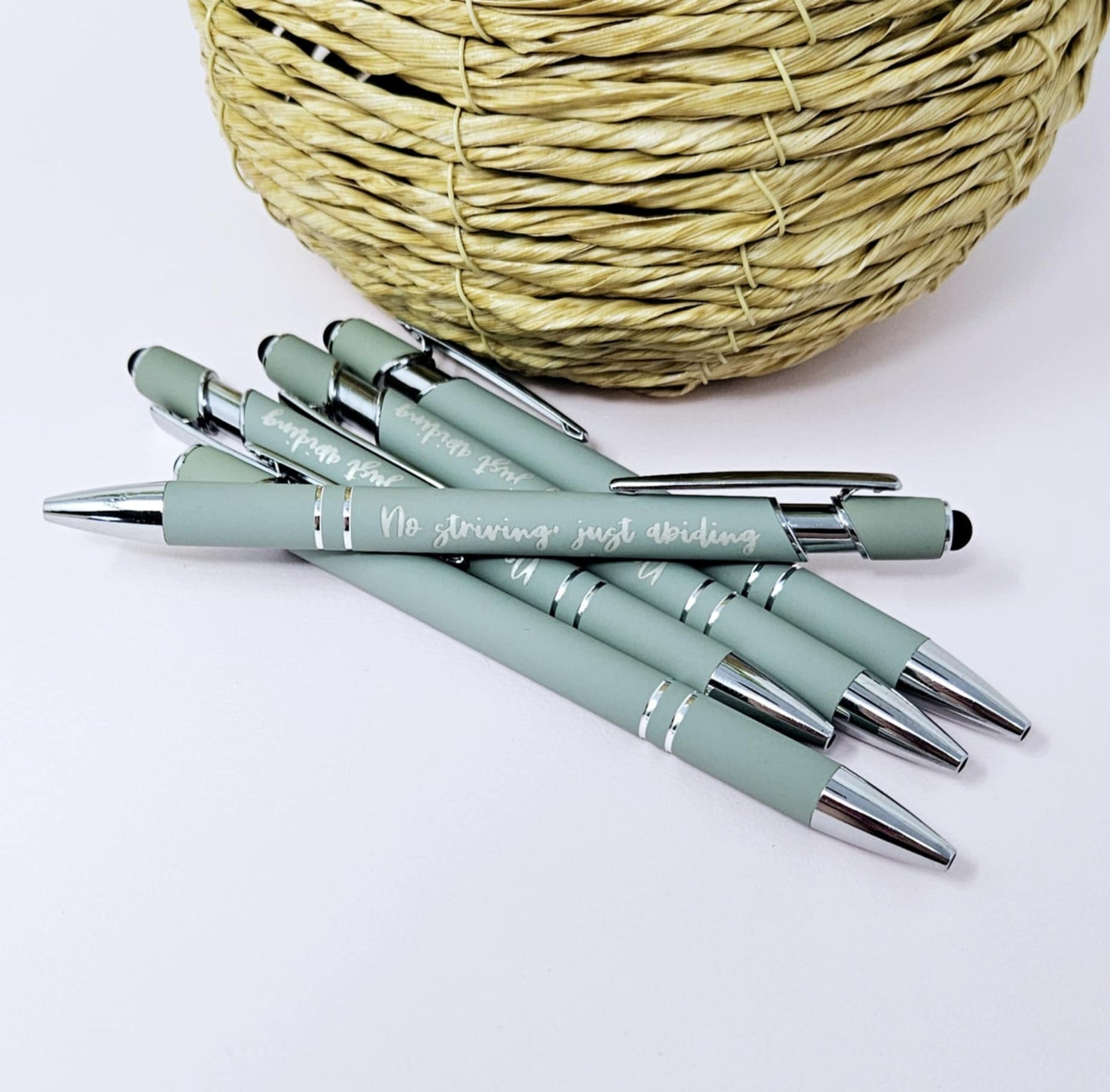 No Striving, Just Abiding John 15 Christian Pen