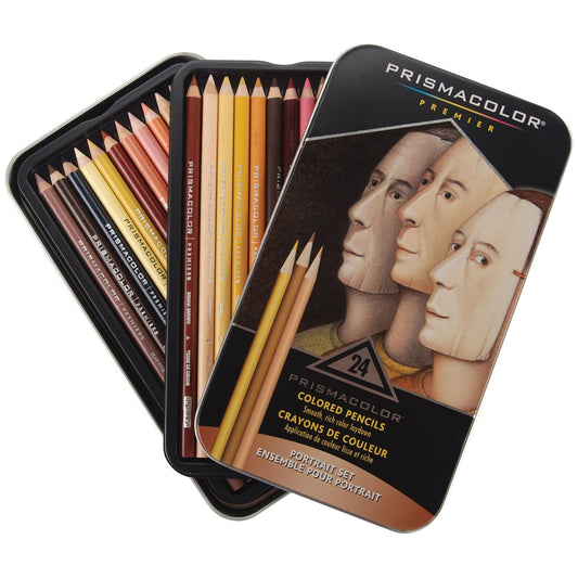 Prismacolor Premier Colored Pencils 24 Pkg Portrait