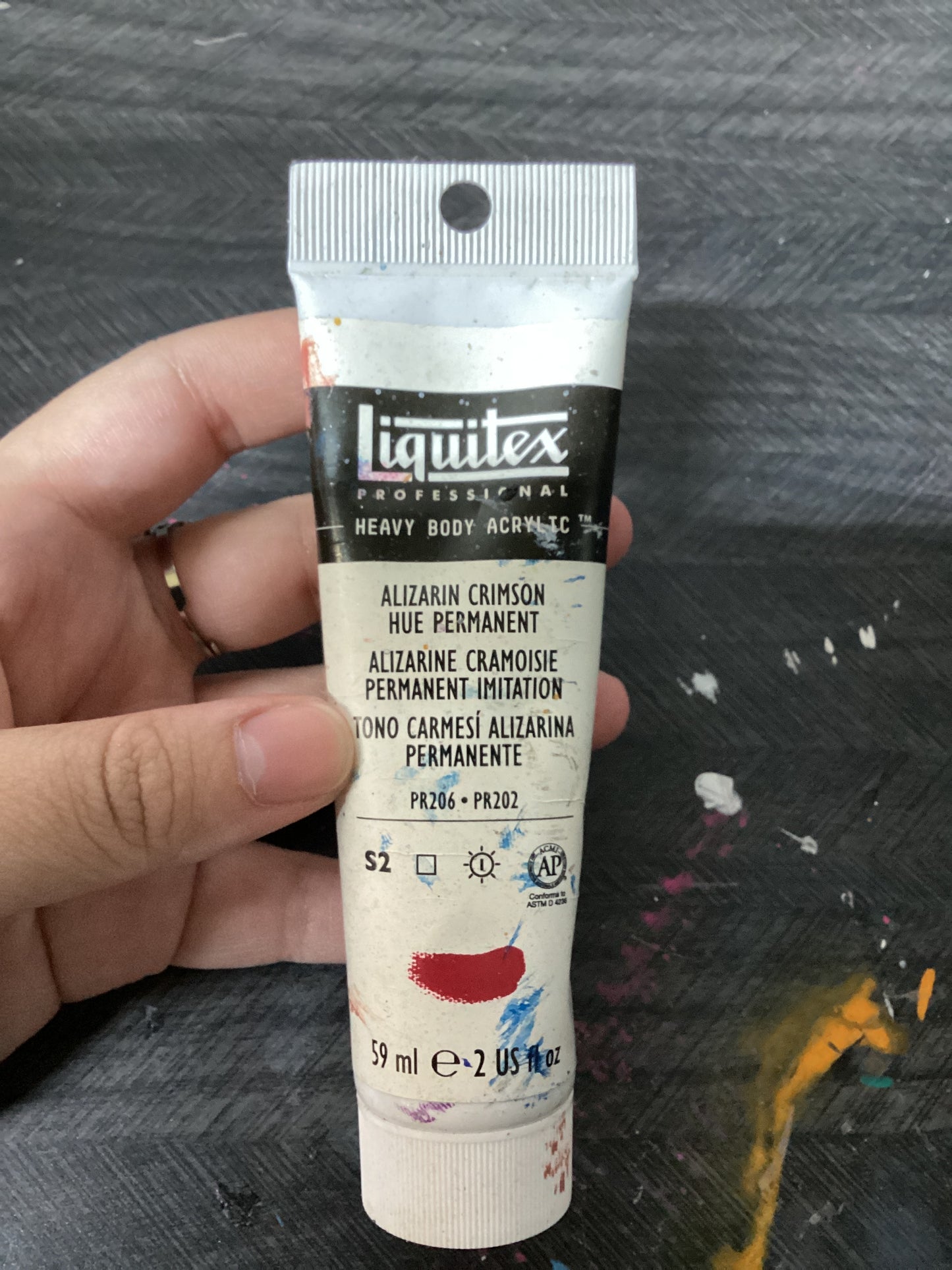 Liquitex Professional | Alizarin Crimson | Heavy Body Acrylic