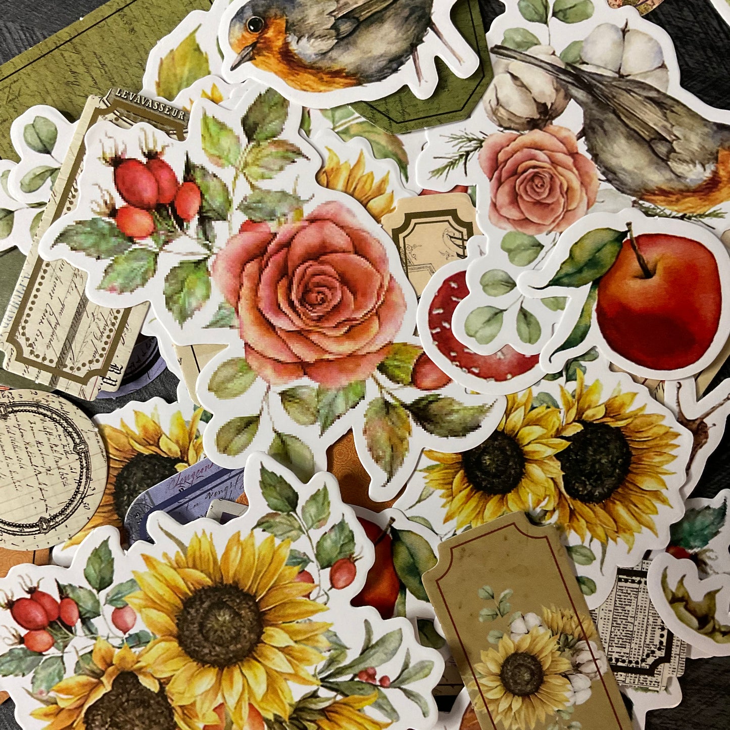 Sunflower Forest Stickers