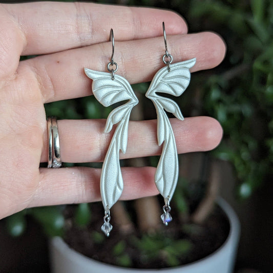 Fairy Wing Dangles - Handmade Fantasy Earring