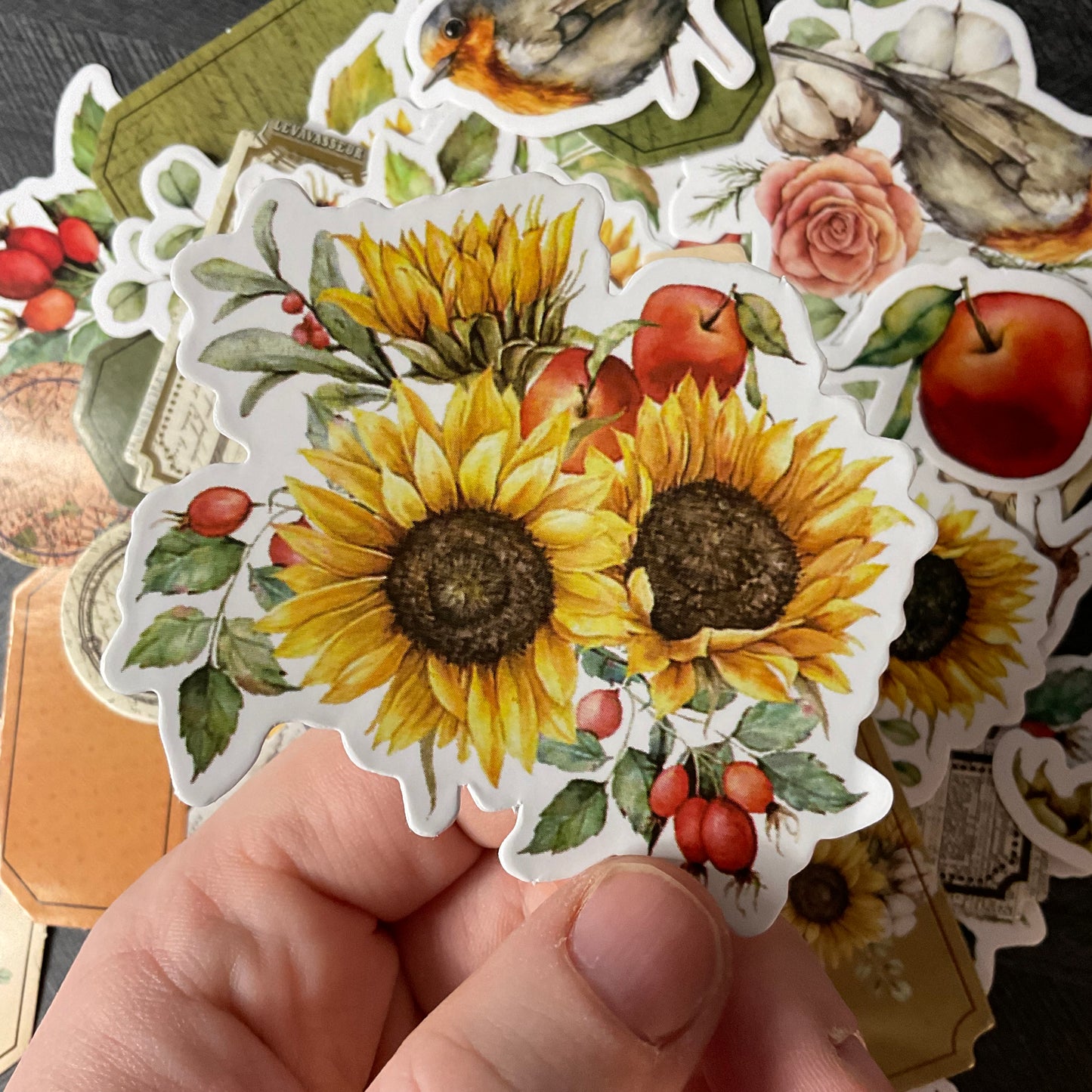 Sunflower Forest Stickers