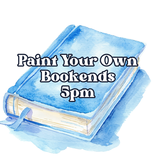 Paint Your Own Bookends