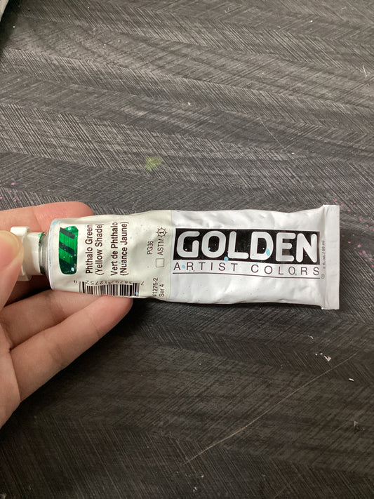 Golden | Phthalo Green (Yellow Shade) | Heavy Body Acrylic