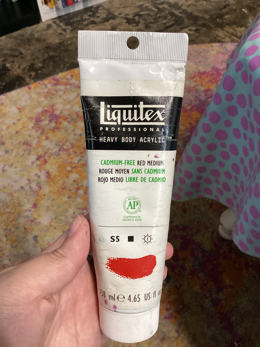 Liquitex | Cadmium-Free Red Medium | Heavy Body Acrylics