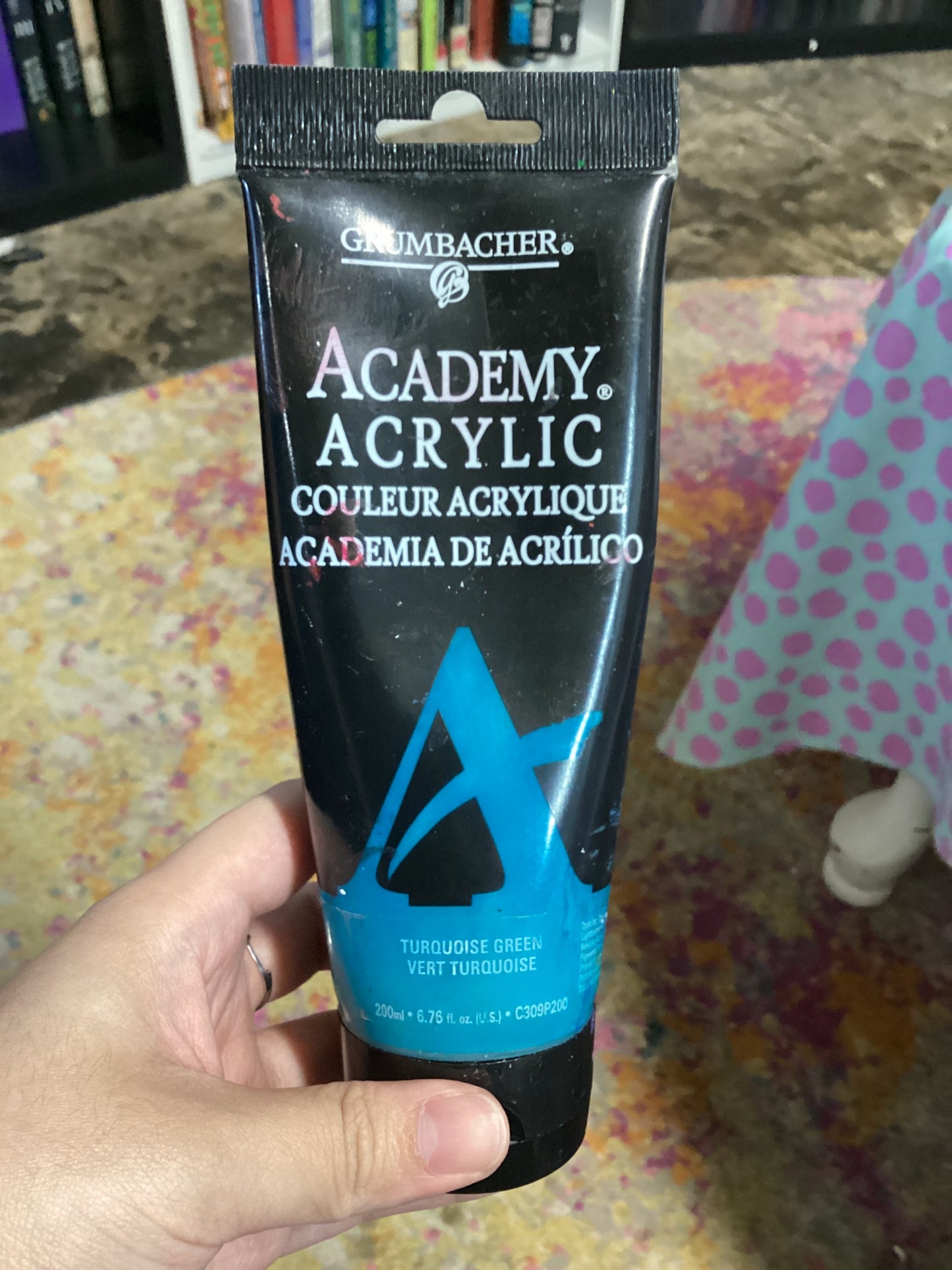 Grumbacher | Turquoise Green | Academy Acrylic