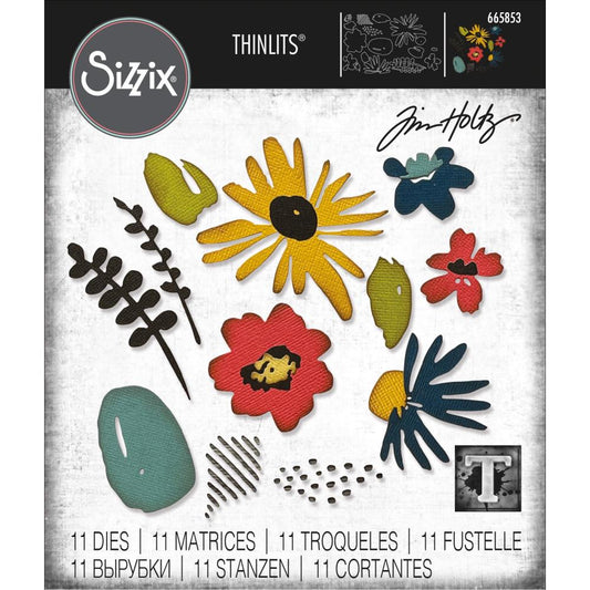 Sizzix Thinlits | Modern Floristry | Dies