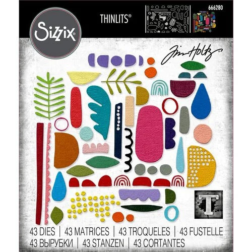 Sizzix Thinlits | Abstract Elements | Dies