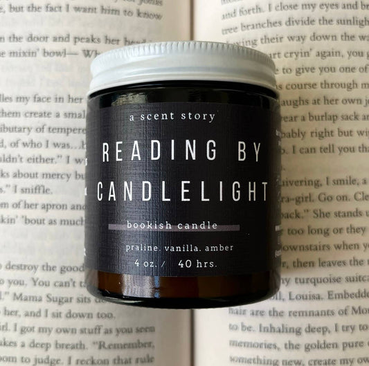 Reading by Candlelight -  Bookish Candle | Book Themed