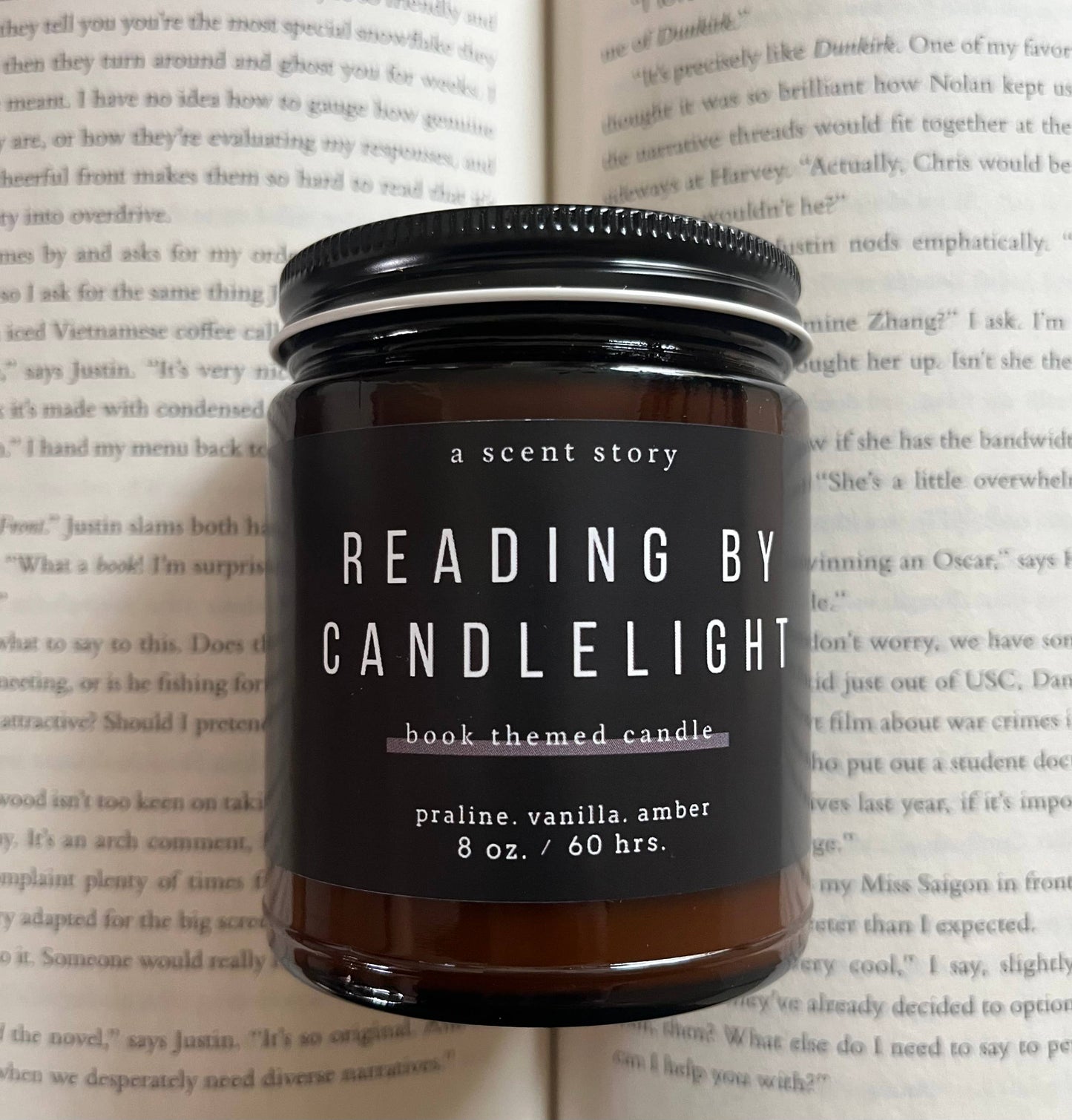 Reading by Candlelight -  Bookish Candle | Book Themed