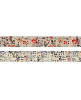 Tim Holtz idea-ology FLORAL Linen Tape