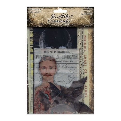 Tim Holtz Idea-ology HALLOWEEN Transparencies