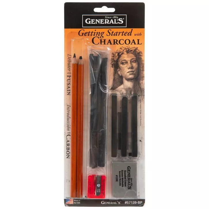 General’s getting started charcoal set