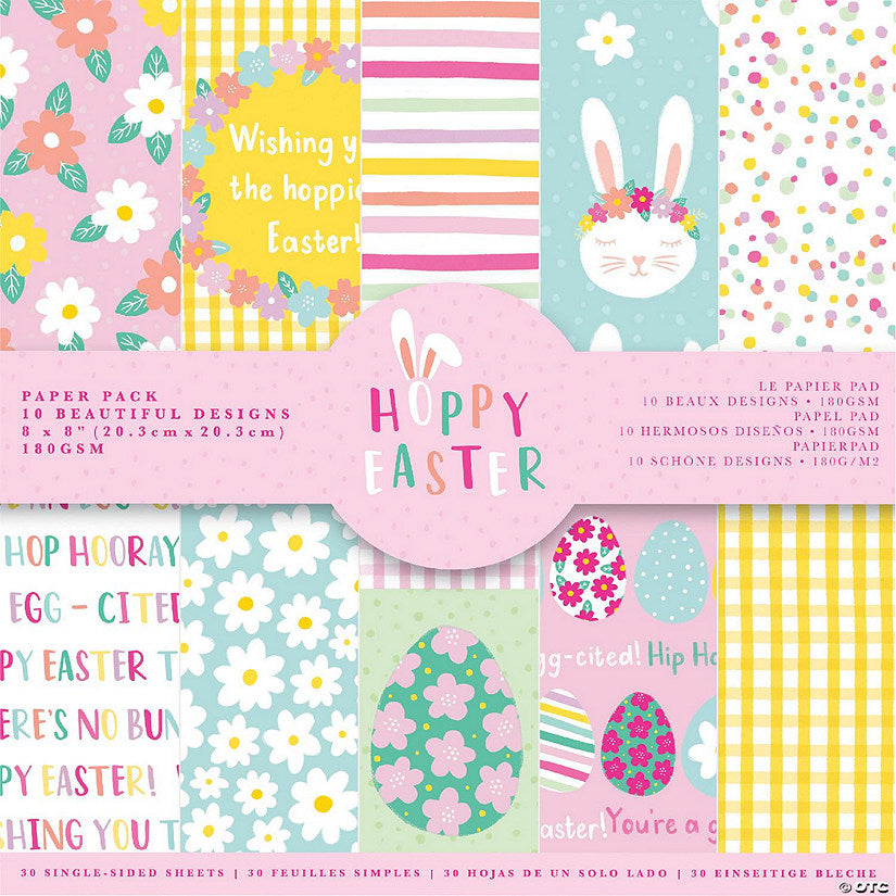 Hoppy Easter Paper Pack 8x8